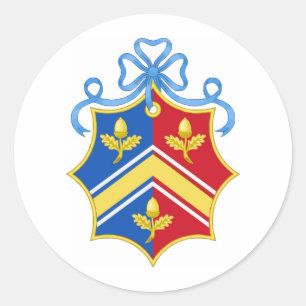 Middleton Coat of Arms / Middleton-Familienwappen Runder Aufkleber