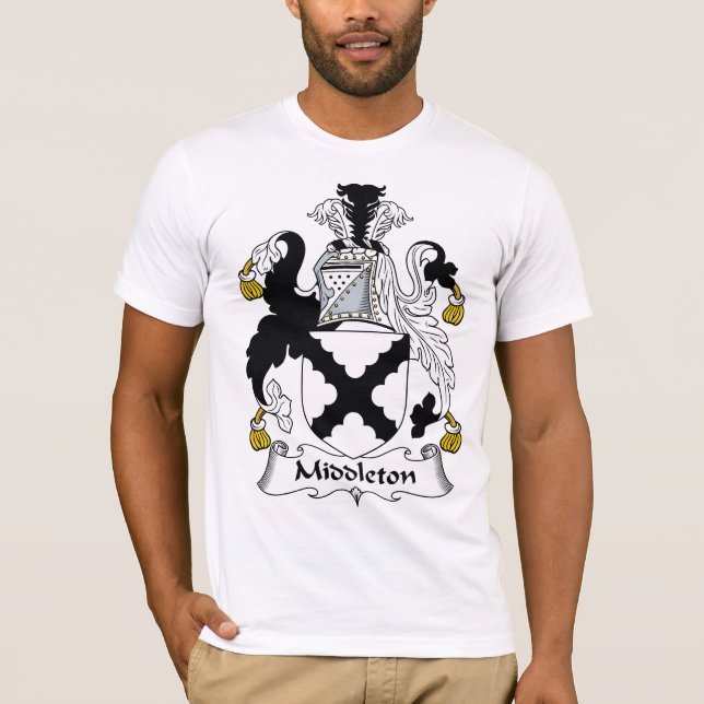 Middleton Familienwappen T-Shirt (Vorderseite)