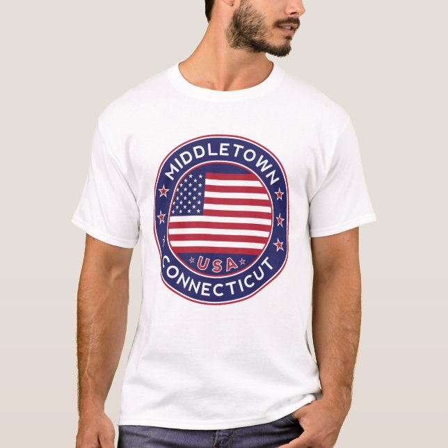 Middletown, Connecticut T-Shirt (Vorderseite)