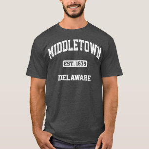 Middletown Delaware DE Vintager Staat Athletic Sty T-Shirt