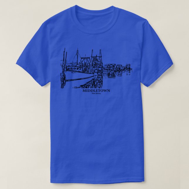 Middletown New Jersey 1 T-Shirt (Design vorne)