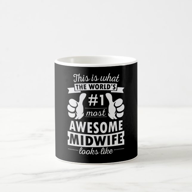 Midfrau Doula Birth Companion Vielen Dank Kaffeetasse (Mittel)