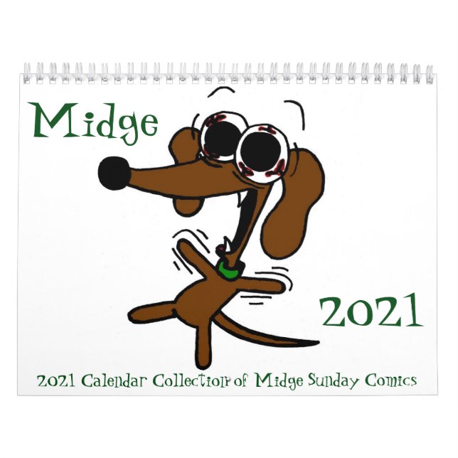 Midge 2021 'Sonntag Comic Kalender (Titelbild)