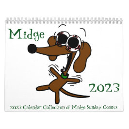 Midge 2023 "Sonntag Comic-Kalender Kalender