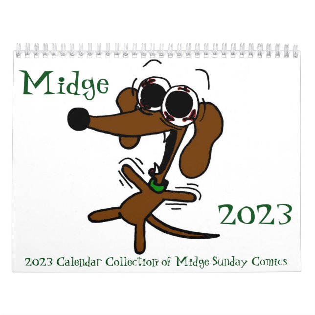 Midge 2023 "Sonntag Comic-Kalender Kalender (Titelbild)