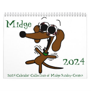 Midge 2024 'Sonntag Comic Kalender