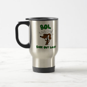 Midge "BOL Bark Out Loud" Reiseumarmung Reisebecher