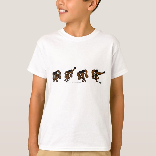 Midge Dancing Kids Basic T - Shirt (Vorderseite)