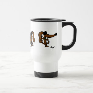Midge Dancing Travel Mug Reisebecher