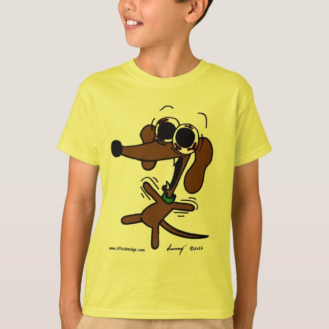 Midge Freakin' Out Kids Basic T - Shirt (Vorderseite)