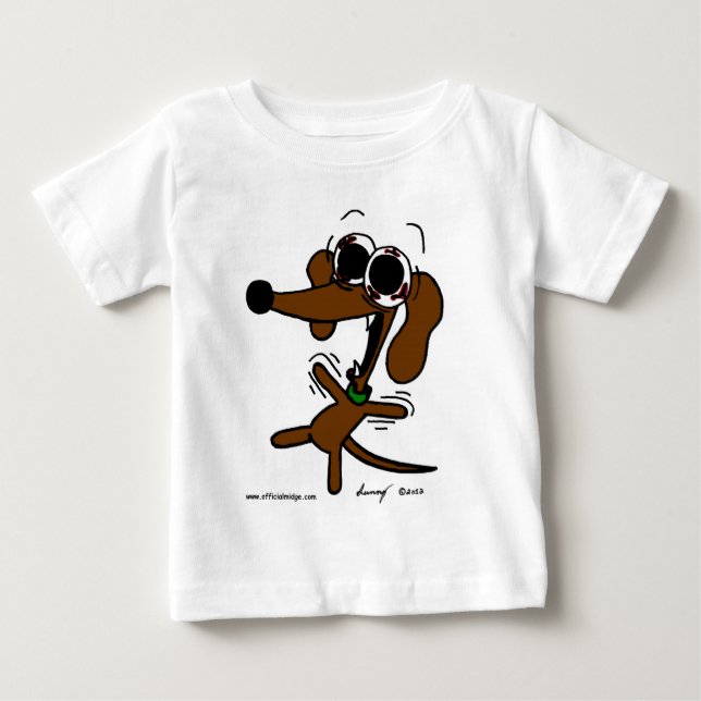 Midge Freakin' Out Säugling T - Shirt (Vorderseite)