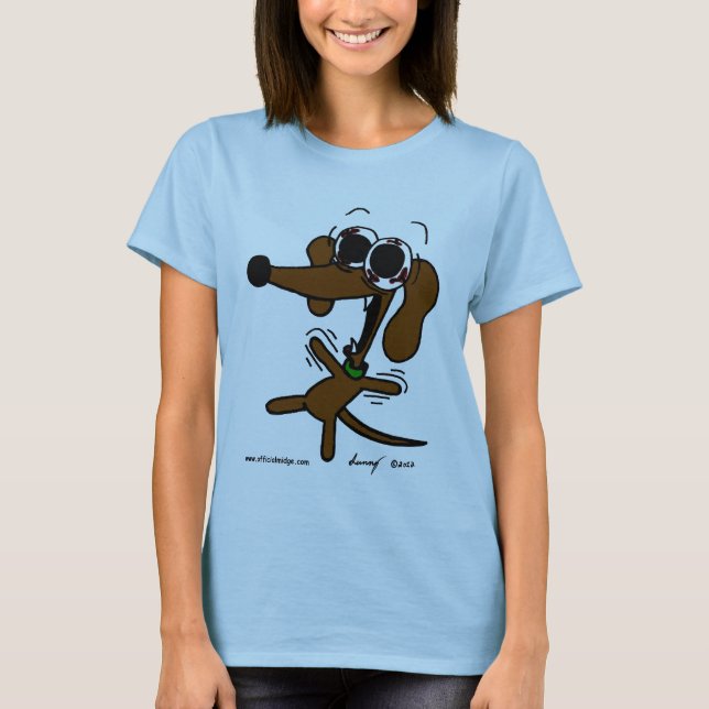 Midge Freakin' Out Womens Baby Doll T - Shirt (Vorderseite)