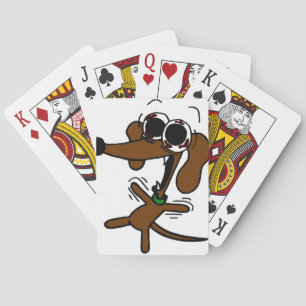 Midge Freakin spielt Karten Spielkarten