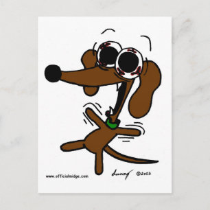 Midge Freakin'Out Postcard Postkarte