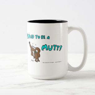 Midge STOLUD ZU EINER MUTT-Tasse Zweifarbige Tasse