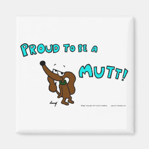 Midge STOLZ ZU EINEM MUTT-Magnet Magnet