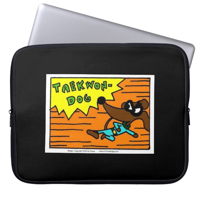 Midge TAEKWON-DOG Laptop Sleeve (Vorderseite)