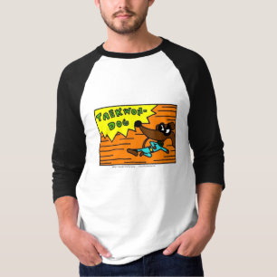 Midge "TAEKWON-DOG" Mens Raglan T - Shirt