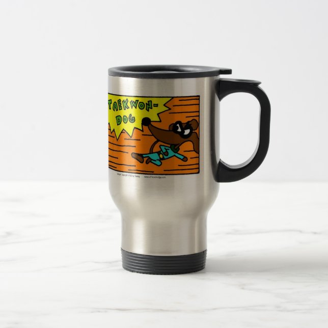 Midge TAEKWON-DOG Travel Mug Reisebecher (Rechts)