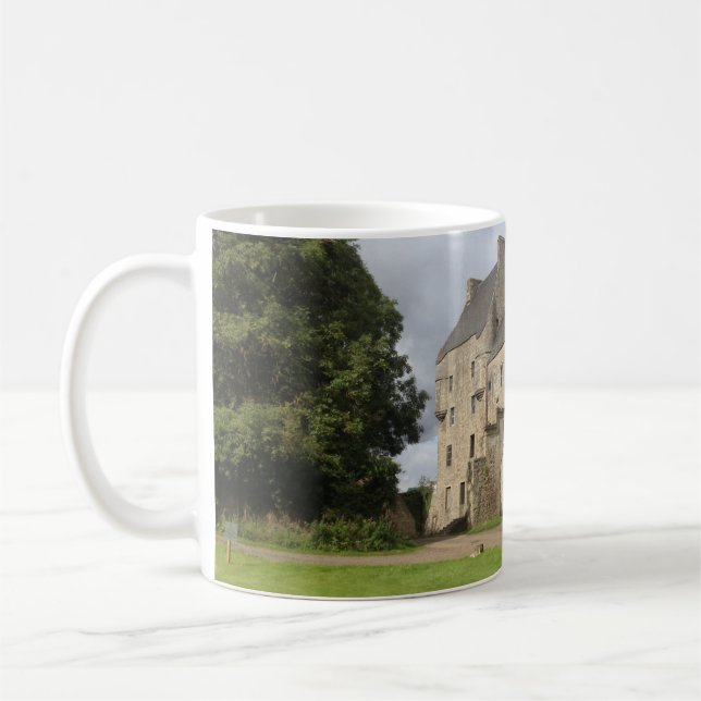 Midhope Castle Scottish Filming Location Tasse (Links)