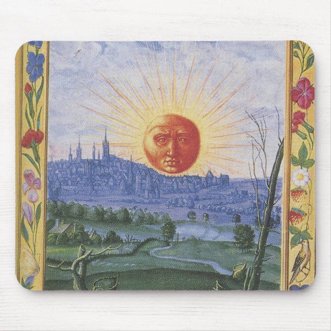 Midieval Stadt des Sun stellen Mousepad gegenüber (Vorne)
