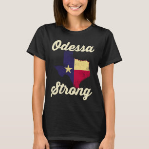 Midland Odessa TX Strong Liebe Pray Support Texas T-Shirt