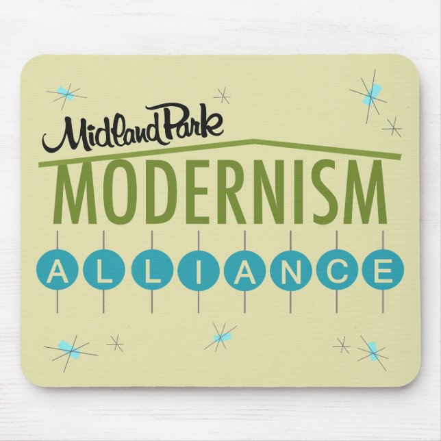 Midland Park Modernism Alliance Toronto Mousepad (Vorne)