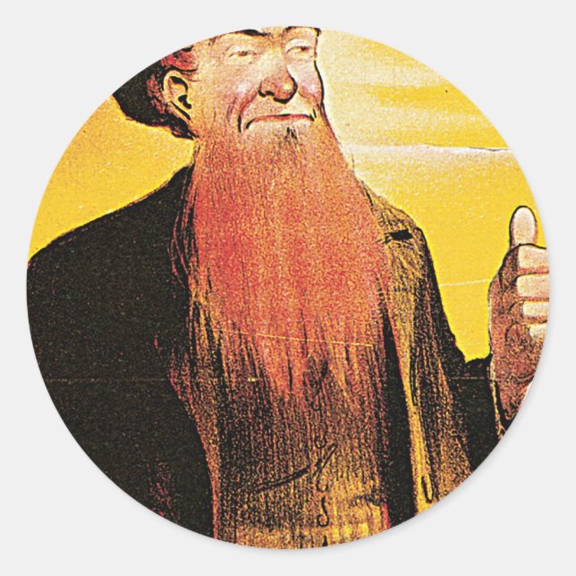 Midland Railway nach Schottland Runder Aufkleber (Vorderseite)