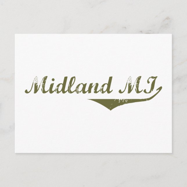 Midland Revolution in Shirts Postkarte (Vorderseite)