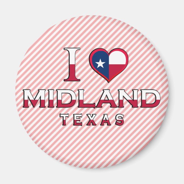 Midland, Texas Magnet (Vorne)
