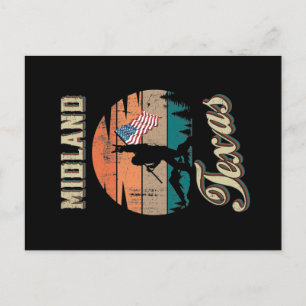 Midland Texas Postkarte