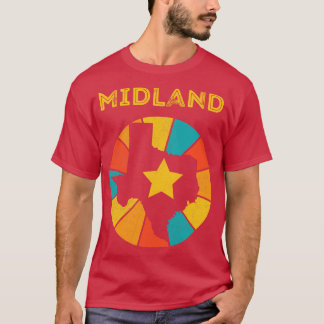 Midland Texas Vintag Not Souvenir 1 T-Shirt