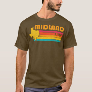 Midland Texas Vintag Not Souvenir T-Shirt