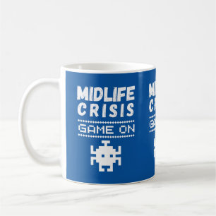 Midlife Crisis Game on - lustige Midlife Crisis Kaffeetasse