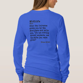 Midlife: Lange Schläfchen Crew Neck T-Shirt