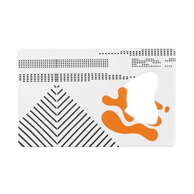 MidMod Zukunft Geldbeutel Flaschenöffner (Rückseite Horizontal)