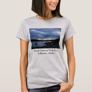 Midnight-Alaska-Sonnenuntergangs-T-Shirt T-Shirt