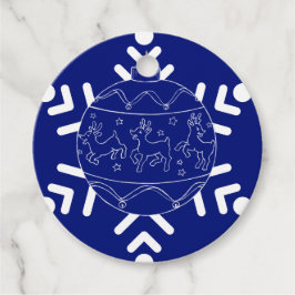 Midnight Baby Rentier Paper-Teller Geschenkanhänger