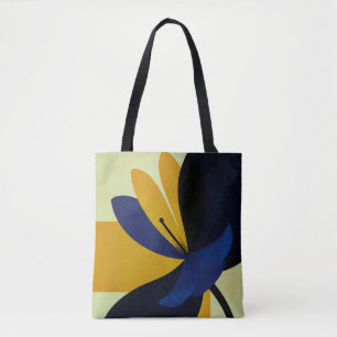 Midnight Bloom – Kräftige moderne Blumengrafik