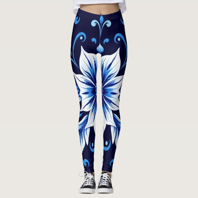midnight bloom leggings (Vorderseite)
