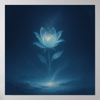 Midnight Bloom Poster