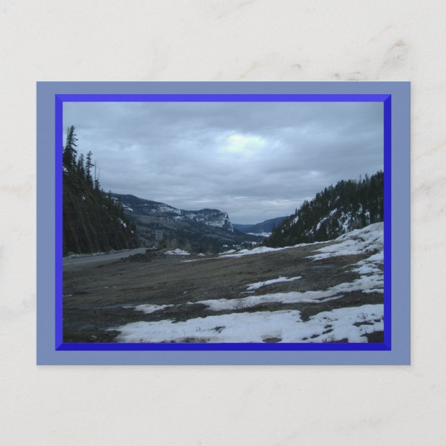 Midnight Blue Colorado Postcard Postkarte (Vorderseite)