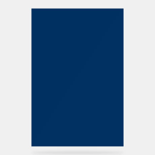 Midnight Blue Custom Acrylic Sign - Bulk Order Acrylschild