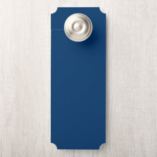 Midnight Blue Custom Door Hanger Türanhänger