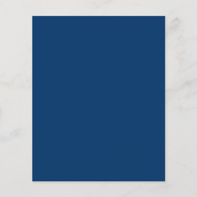 Midnight Blue Custom Flyer - Bulk & Event Orders (Vorne)