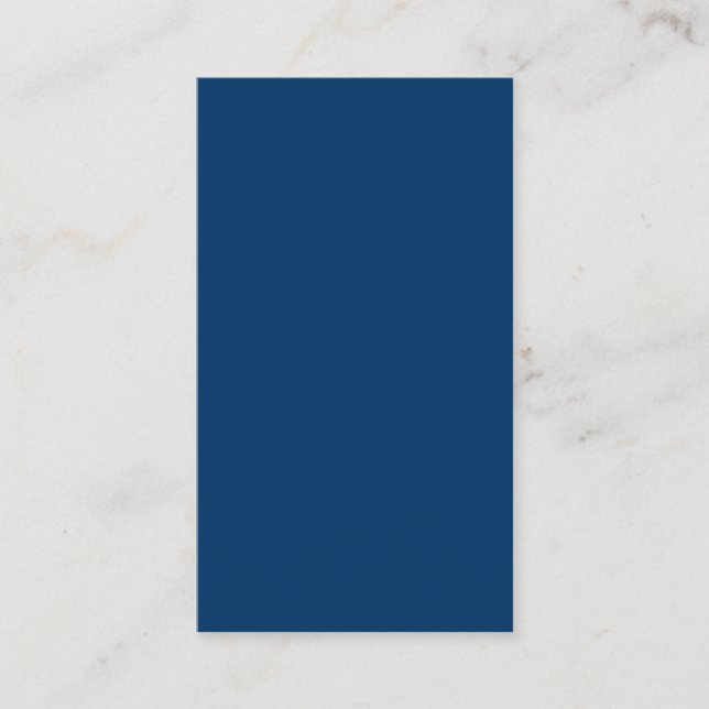 Midnight Blue Custom Loyalty Card Treuekarte (Vorderseite)