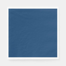Midnight Blue Custom Paper Napkins - Bulk Event Serviette