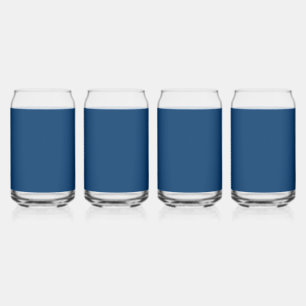 Midnight Blue Custom-Trinkglas-Set - Großbestellun Dosenglas