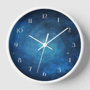 Midnight Blue Galaxy Uhr