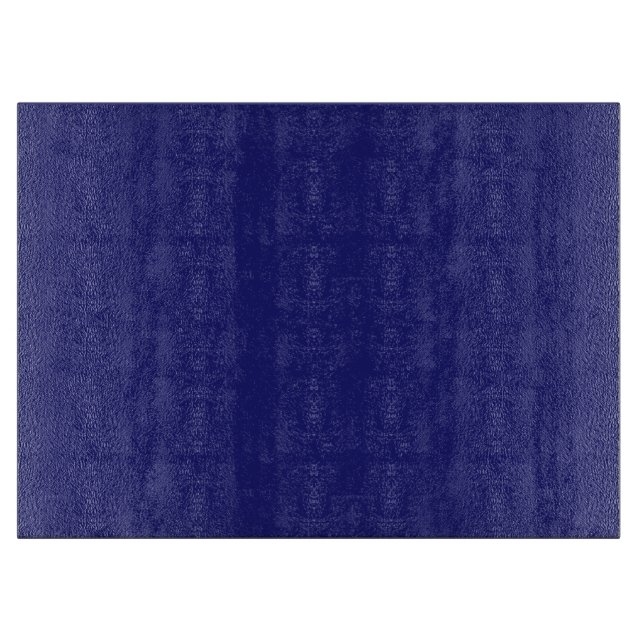 Midnight Blue Glass Cutting Board Schneidebrett (Vorderseite)